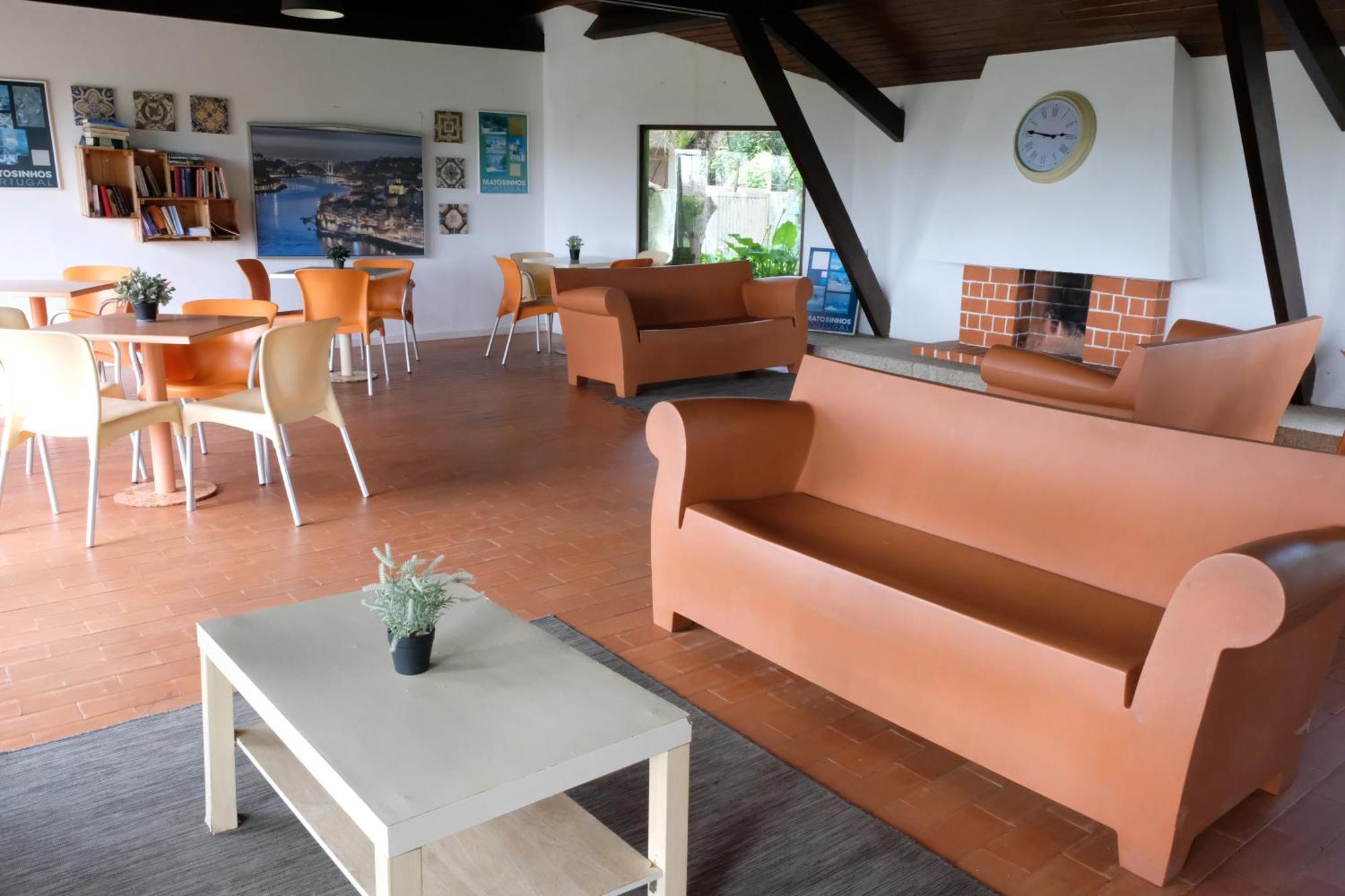 Parque De Campismo Orbitur Angeiras Hotel Bagian luar foto