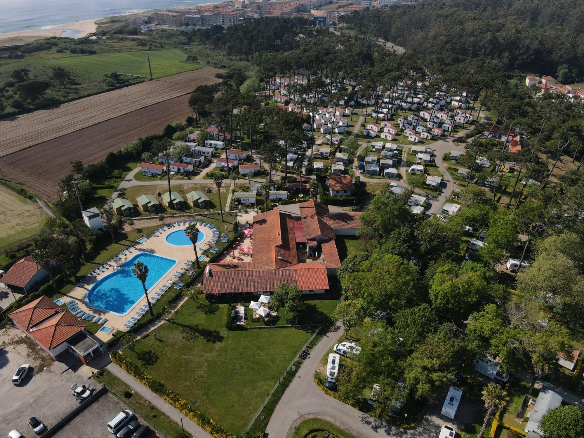 Parque De Campismo Orbitur Angeiras Hotel Bagian luar foto