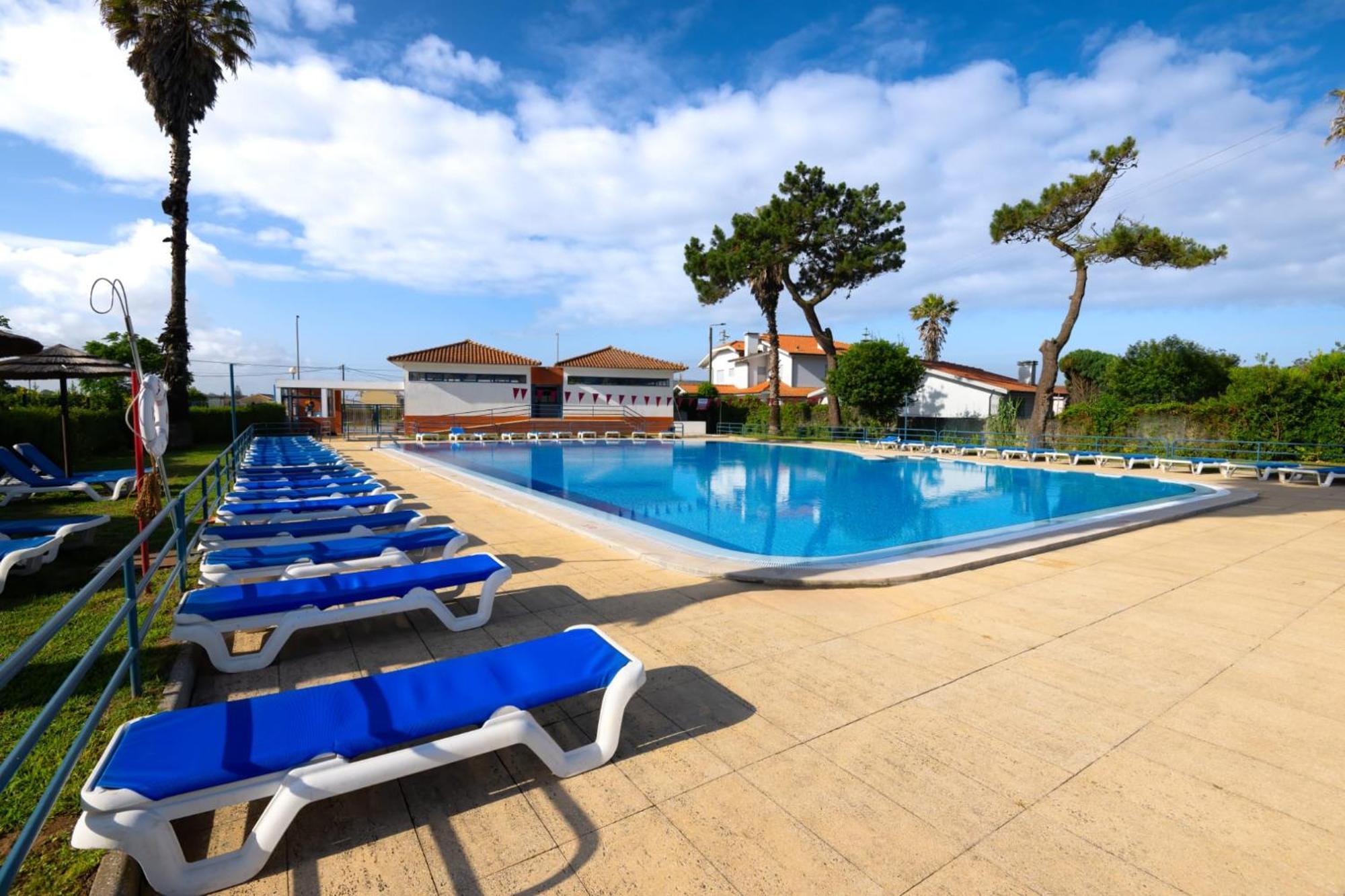 Parque De Campismo Orbitur Angeiras Hotel Bagian luar foto