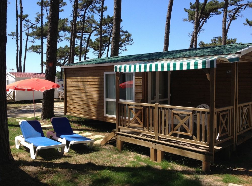 Parque De Campismo Orbitur Angeiras Hotel Bagian luar foto