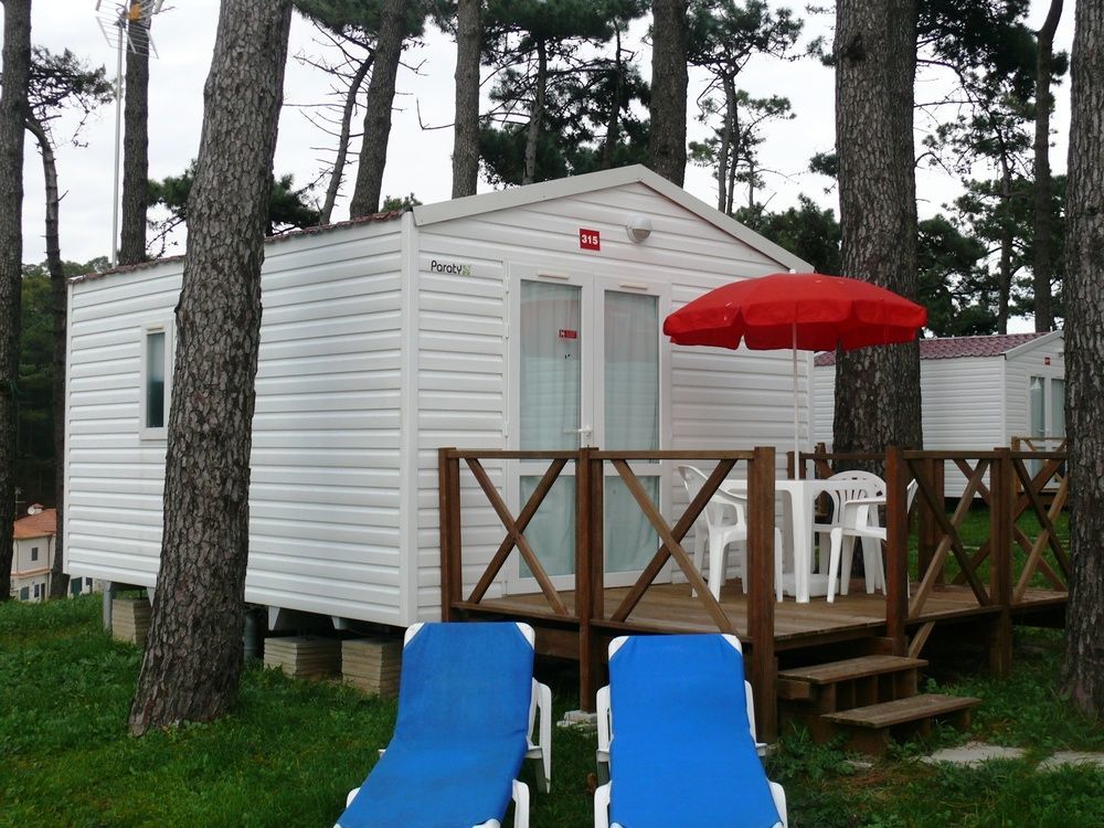 Parque De Campismo Orbitur Angeiras Hotel Bagian luar foto